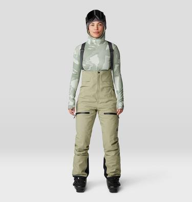 Women's Powder Maven Bib, Color: Mantis Green, image 5