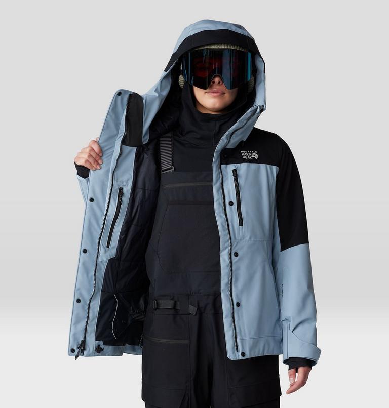 Women's Powder Maven Jacket, Color: Element, Black, image 9