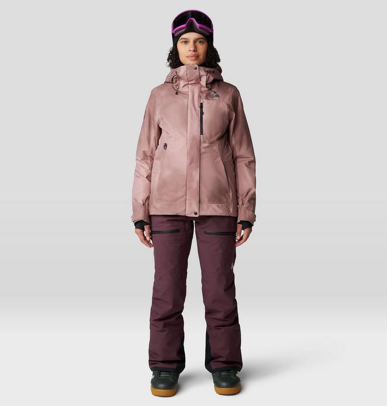 Women's Powder Maven Jacket, Color: Smoky Quartz Vapors Print, image 13