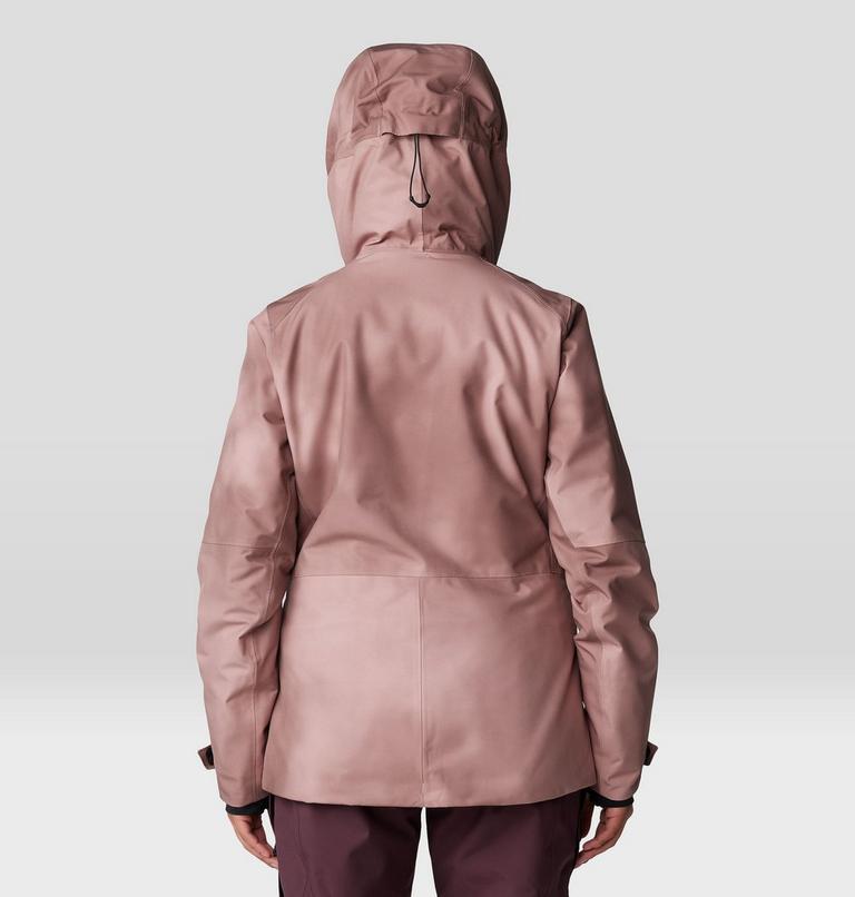 Women's Powder Maven Jacket, Color: Smoky Quartz Vapors Print, image 2
