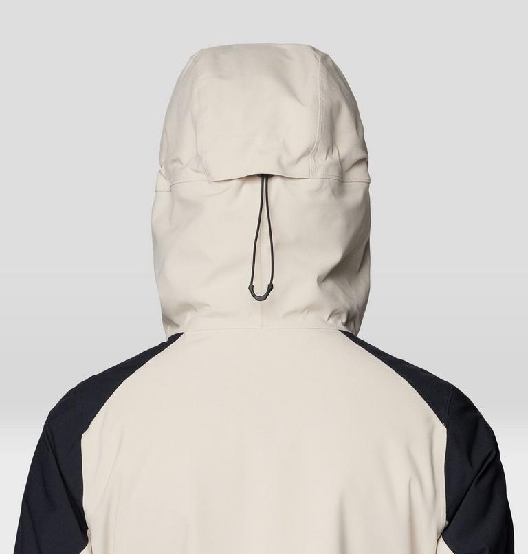 Women's Powder Maven Parka, Color: Fossil, Black, image 9