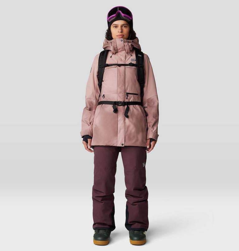 Women's Powder Maven Parka, Color: Smoky Quartz, Smoky Quartz Print, image 14