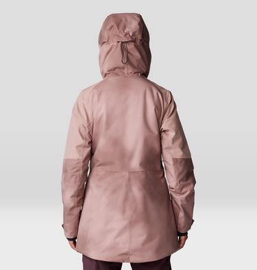 Women's Powder Maven Parka, Color: Smoky Quartz, Smoky Quartz Print, image 2