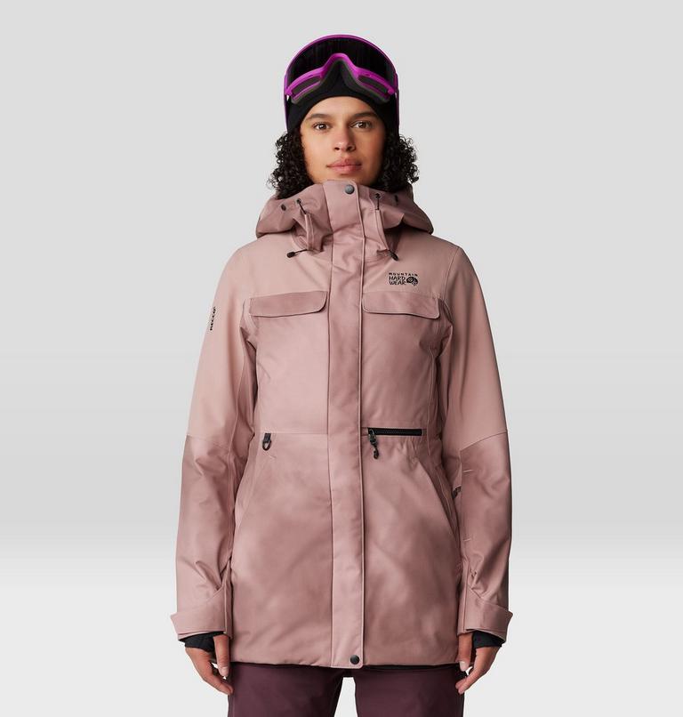 Women's Powder Maven Parka, Color: Smoky Quartz, Smoky Quartz Print, image 1