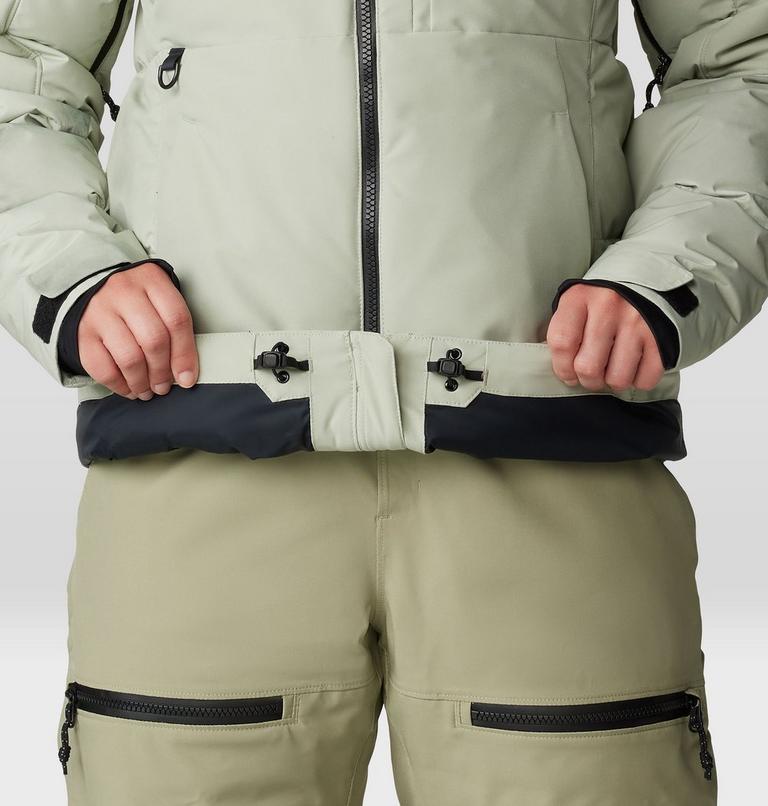 Women's Powder Maven Down Jacket, Color: White Sage, image 12