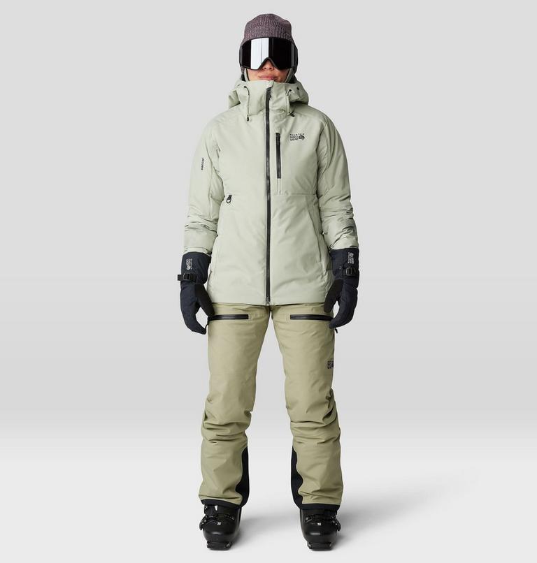 Women's Powder Maven Down Jacket, Color: White Sage, image 16