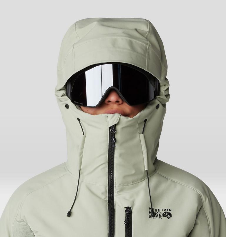 Women's Powder Maven Down Jacket, Color: White Sage, image 4