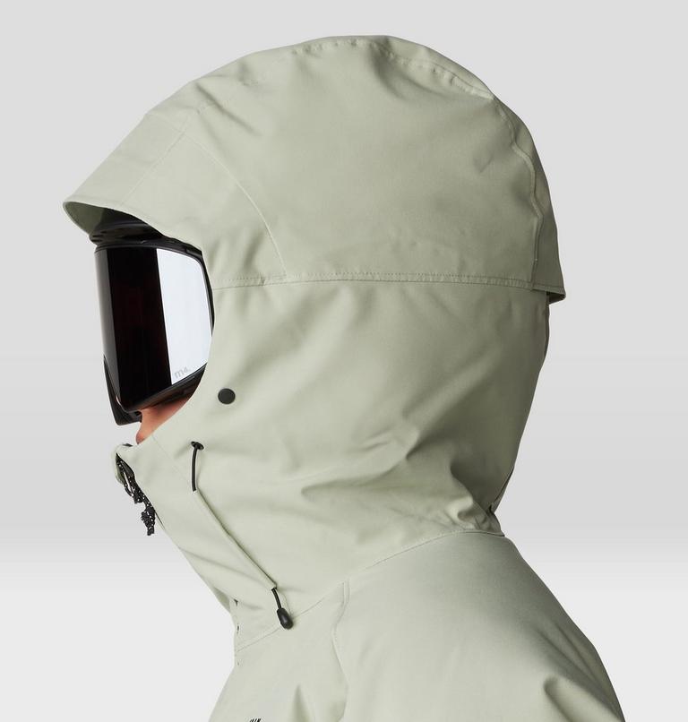 Women's Powder Maven Down Jacket, Color: White Sage, image 7