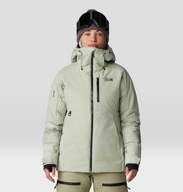Women's Powder Maven Down Jacket, Color: White Sage, image 5