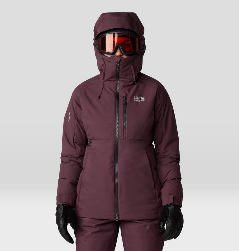 Women's Powder Maven Down Jacket, Color: Blackberry, image 13