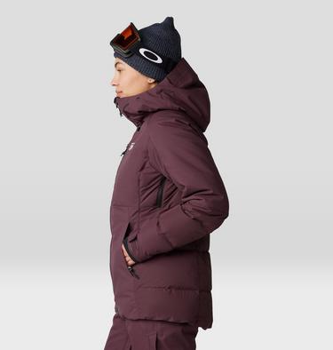 Women's Powder Maven Down Jacket, Color: Blackberry, image 3