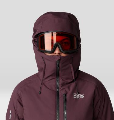 Women's Powder Maven Down Jacket, Color: Blackberry, image 4