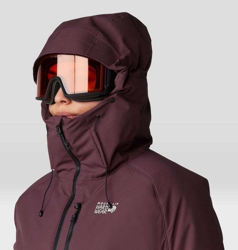 Women's Powder Maven Down Jacket, Color: Blackberry, image 5