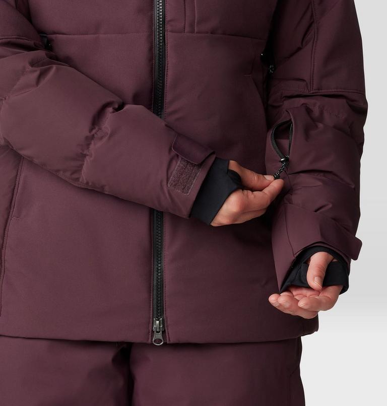 Women's Powder Maven Down Jacket, Color: Blackberry, image 11