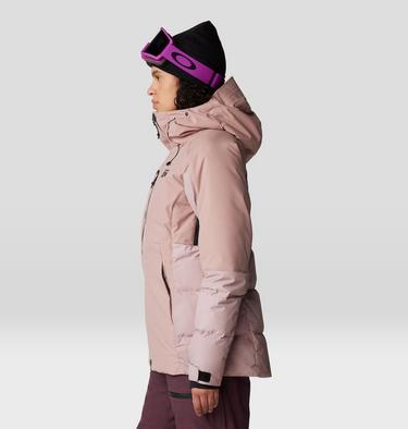 Women's Powder Maven Down Jacket, Color: Smoky Quartz, image 11