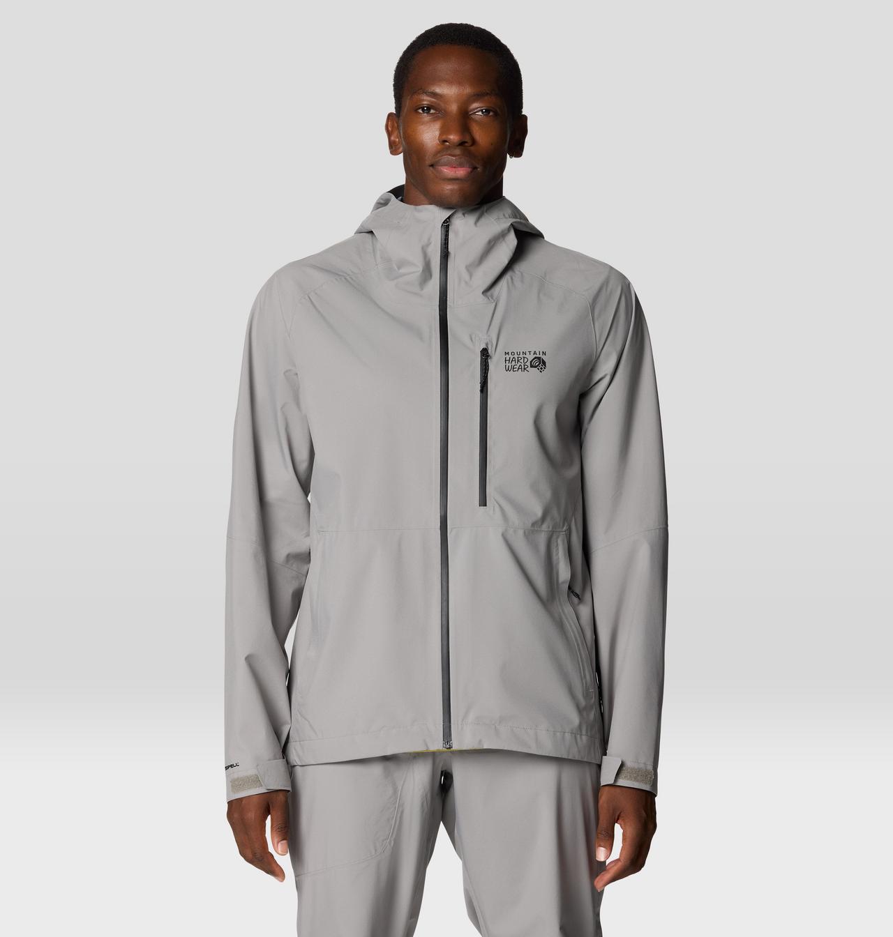 STOCK+STEIN® Wear Rain Jacket ドイツ製 Men's Stretch Ozonic™ Rain Jacket | Mountain Hardwear