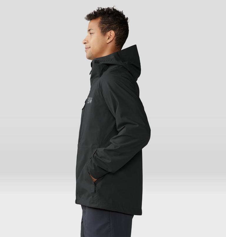Manteau Stretch Ozonic, Color: Black, image 4