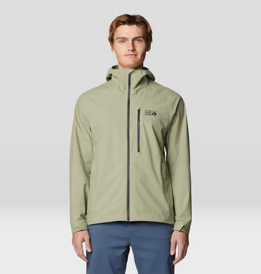 Men's Stretch Ozonic Jacket, Color: Mantis Green, image 5