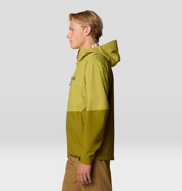 Men's Stretch Ozonic Jacket, Color: Vetiver, Moon Moss, image 11