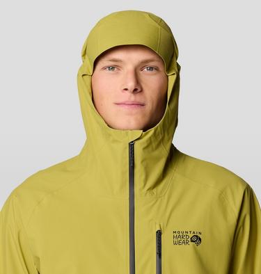 Men's Stretch Ozonic Jacket, Color: Vetiver, Moon Moss, image 12