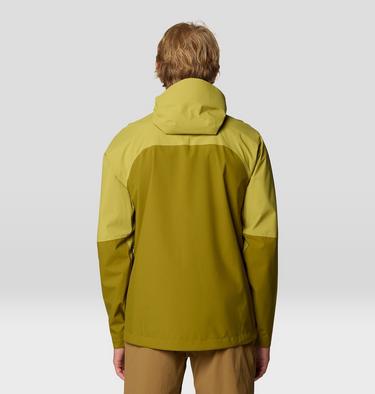 Men's Stretch Ozonic Jacket, Color: Vetiver, Moon Moss, image 10