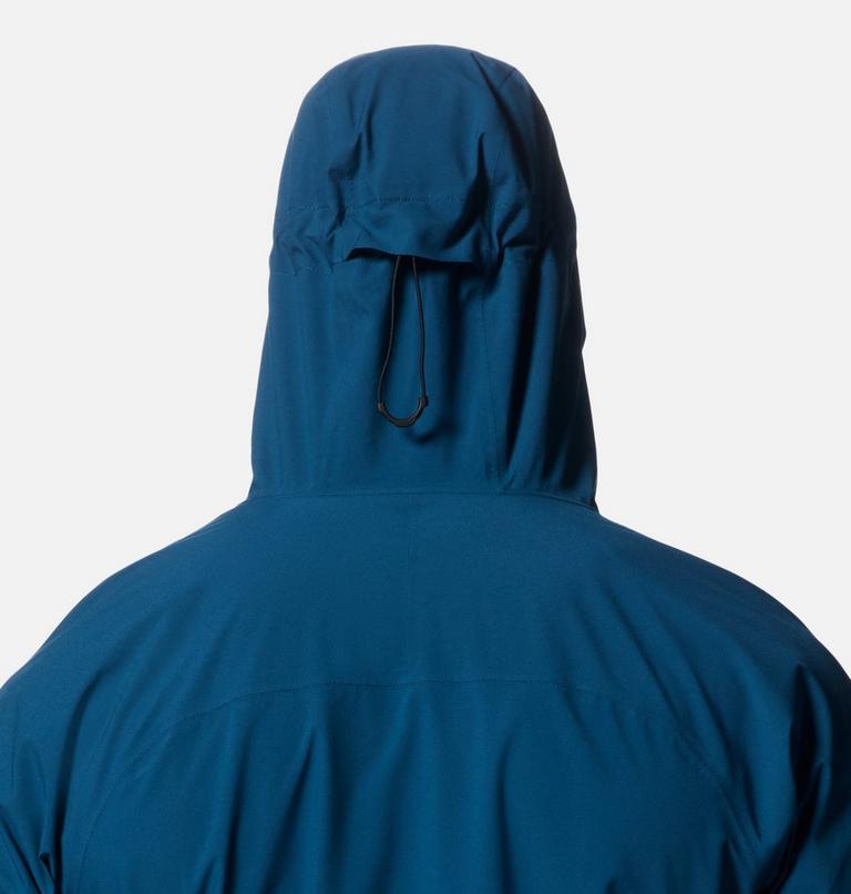 Men's Stretch Ozonic Jacket, Color: Dark Caspian, image 7