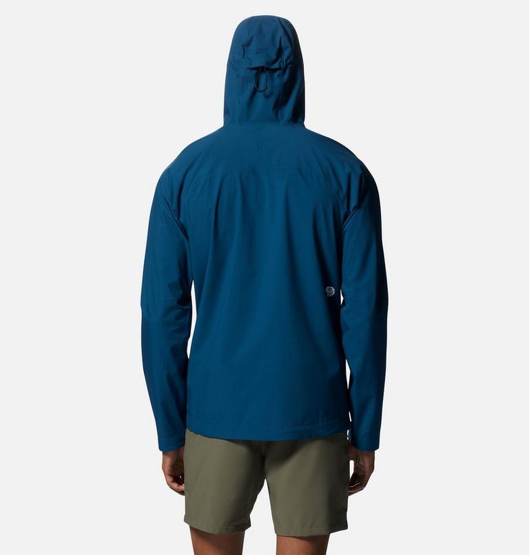 Men's Stretch Ozonic Jacket, Color: Dark Caspian, image 2
