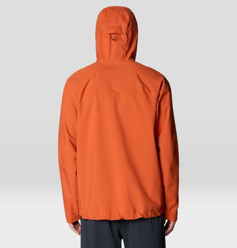 Men's Stretch Ozonic Rain Jacket, Color: Aspect, image 3