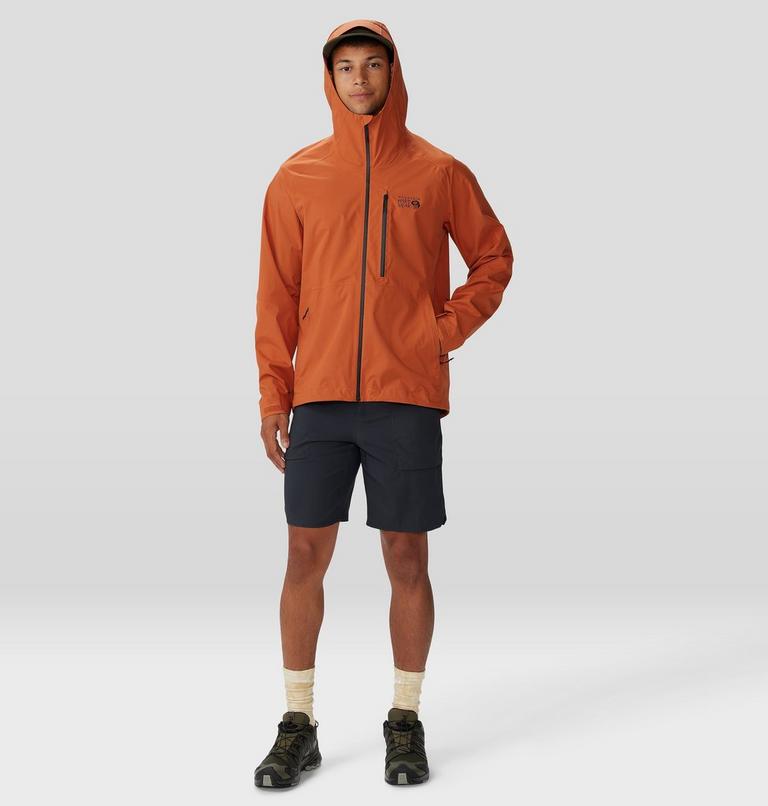 Men's Stretch Ozonic Jacket, Color: Raw Carnelian, image 12