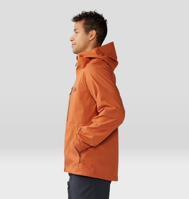 Men's Stretch Ozonic Jacket, Color: Raw Carnelian, image 3