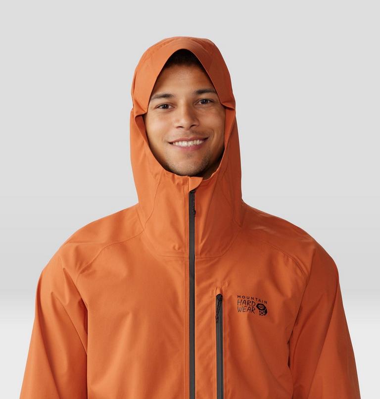 Men's Stretch Ozonic Jacket, Color: Raw Carnelian, image 5