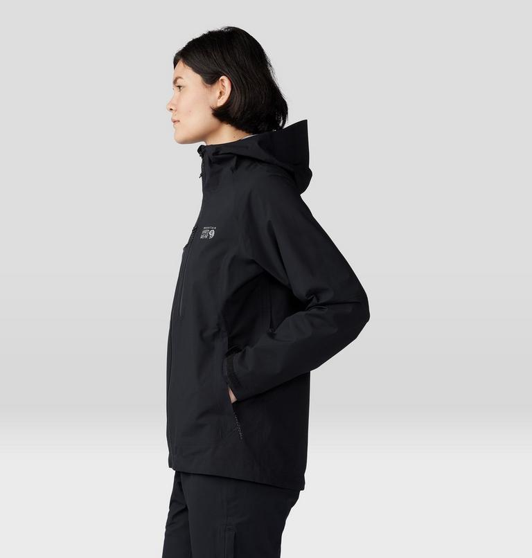 Women's Stretch Ozonic Jacket, Color: BlackX, image 3