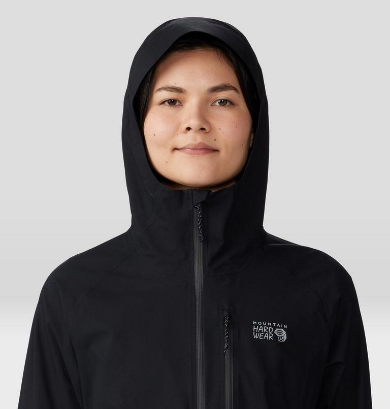Women's Stretch Ozonic Jacket, Color: BlackX, image 4