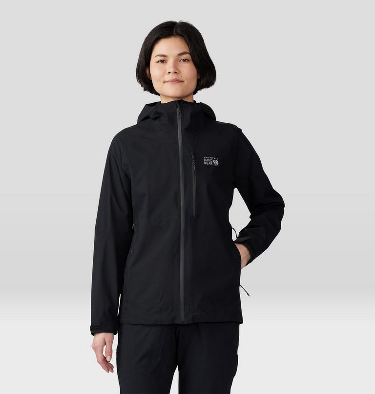 Women's Stretch Ozonic Jacket, Color: BlackX, image 1