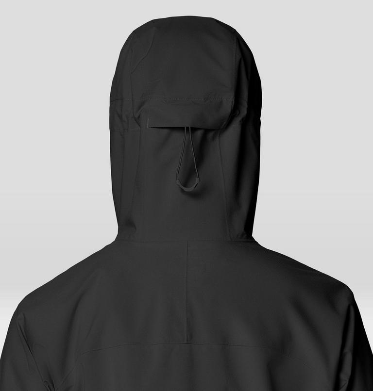 Women's Stretch Ozonic Rain Jacket, Color: Black, image 7