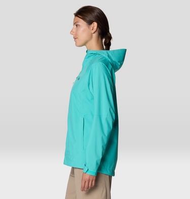 Women's Stretch Ozonic Jacket, Color: Aqua Marina, image 8