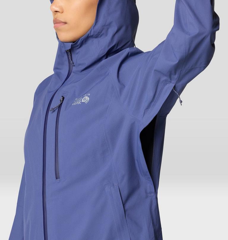 Women's Stretch Ozonic Jacket, Color: Lapis Dusk, image 8