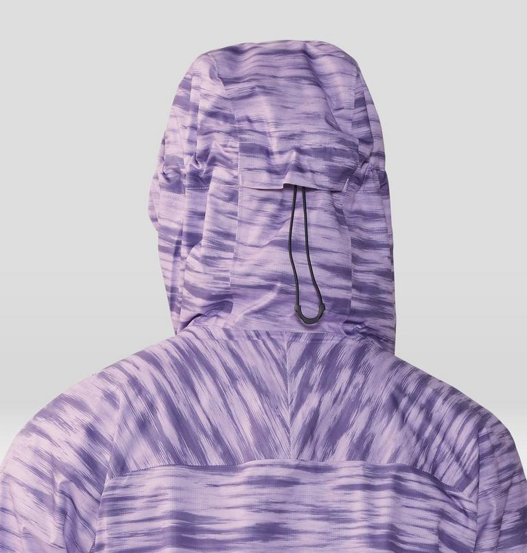 Women's Stretch Ozonic Jacket, Color: Wisteria Frequency Print, image 7
