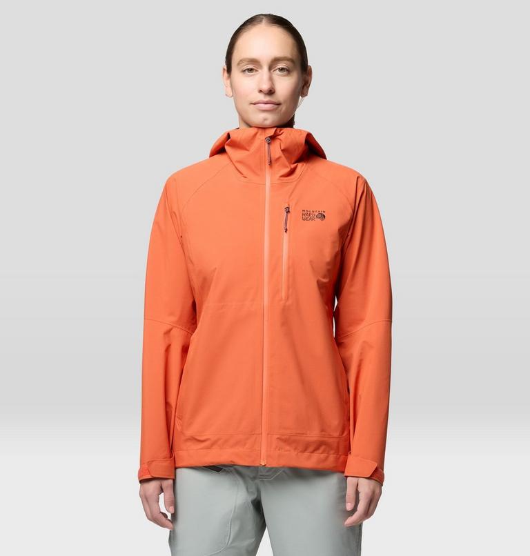 Women's Stretch Ozonic Rain Jacket, Color: Aspect, image 5