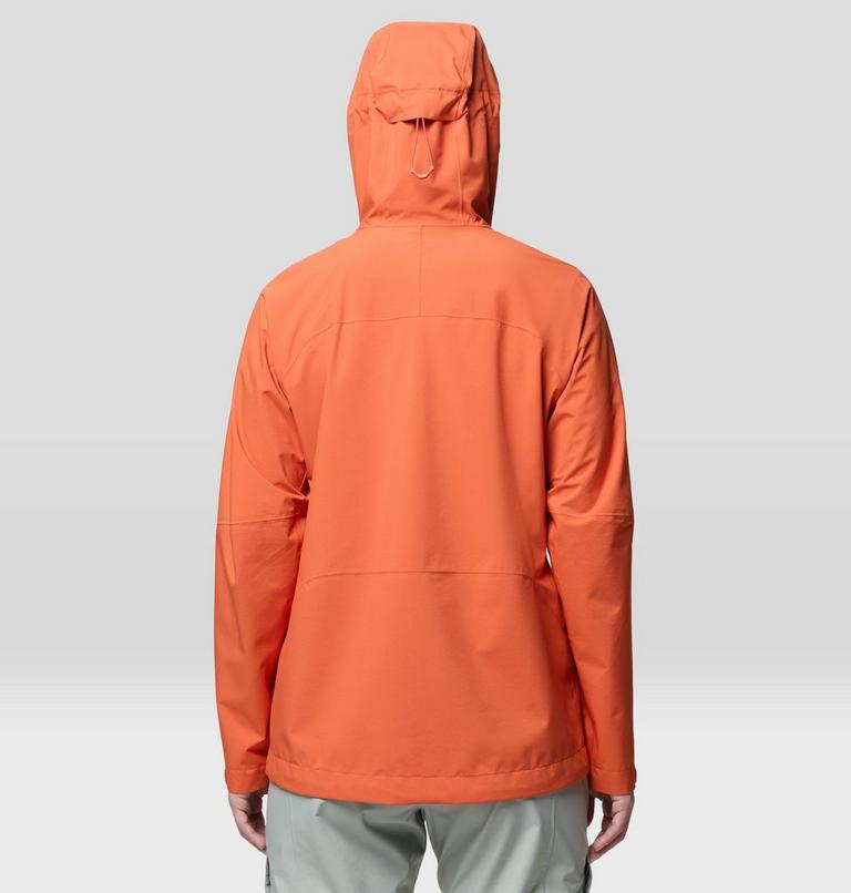 Women's Stretch Ozonic Rain Jacket, Color: Aspect, image 3