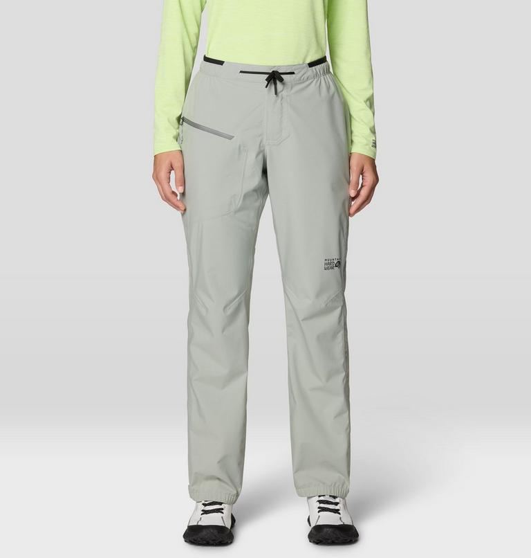 Women's Stretch Ozonic Rain Pant, Color: Half Moon Grey, image 1