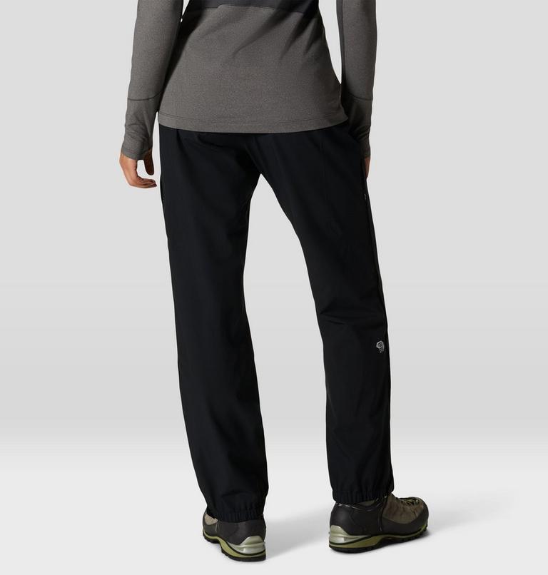 Women's Stretch Ozonic Rain Pant, Color: Black, image 3