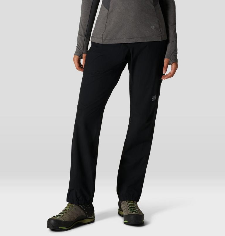 Women's Stretch Ozonic Rain Pant, Color: Black, image 1