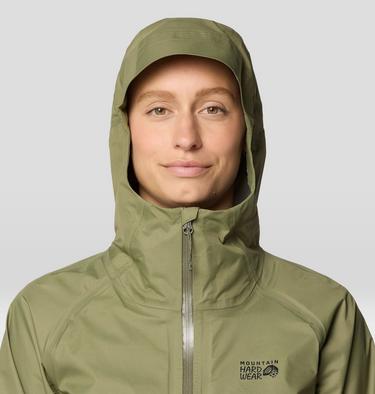 Women's Threshold Jacket, Color: Mission Olive, image 8