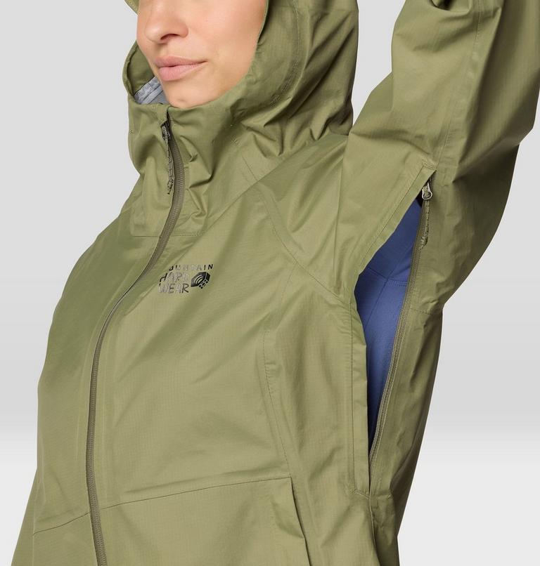 Women's Threshold Jacket, Color: Mission Olive, image 7