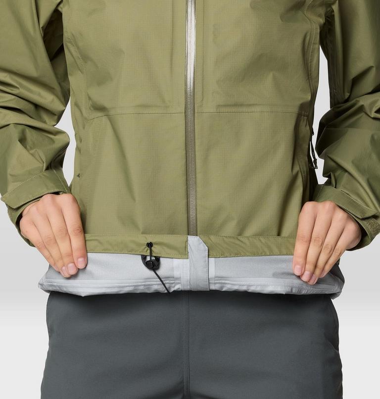 Women's Threshold Jacket, Color: Mission Olive, image 8