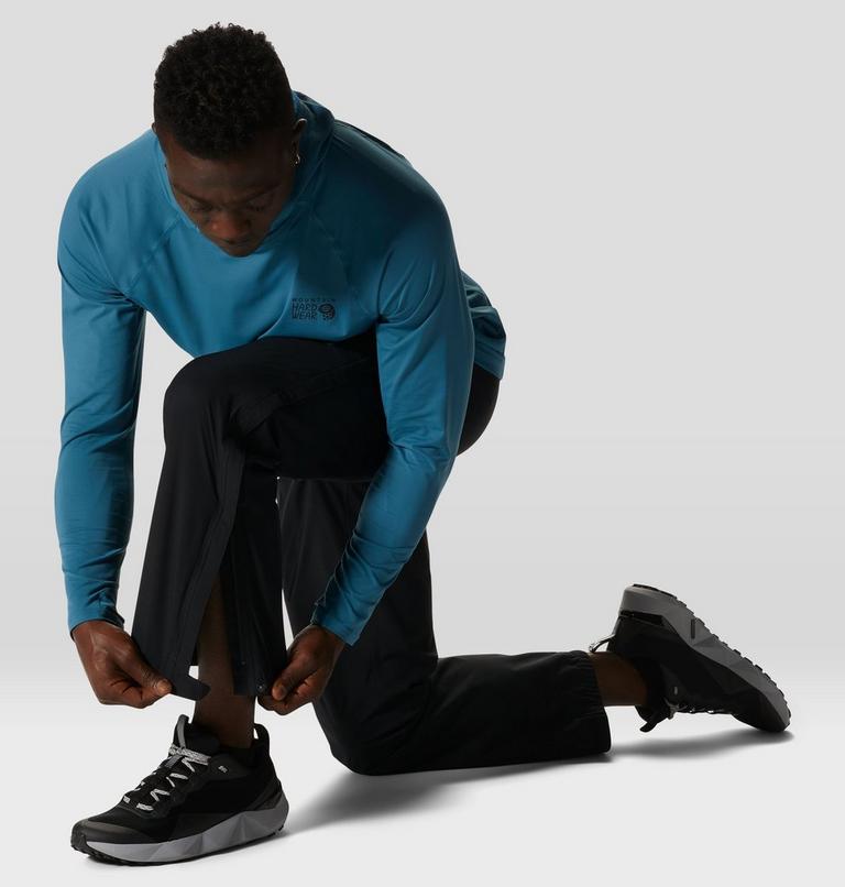 Homme Stretch Ozonic Pantalon, Color: Black, image 6