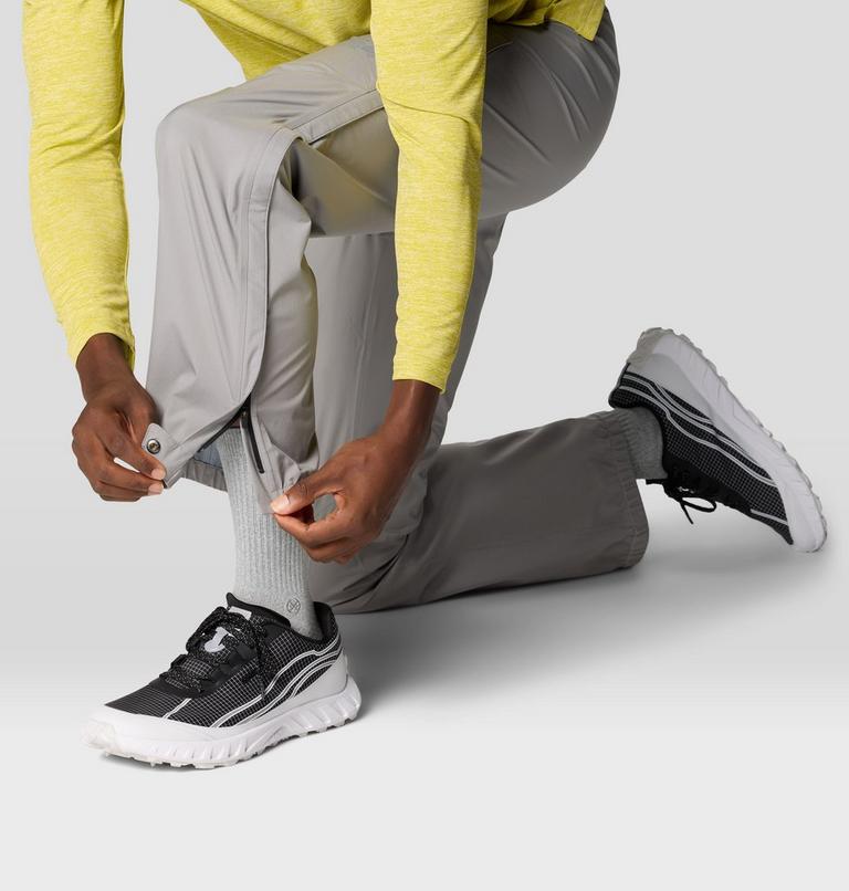 Men's Stretch Ozonic Rain Pant, Color: Approaching Storm, image 8