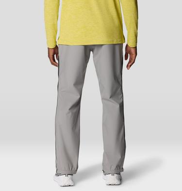 Men's Stretch Ozonic Rain Pant, Color: Approaching Storm, image 8