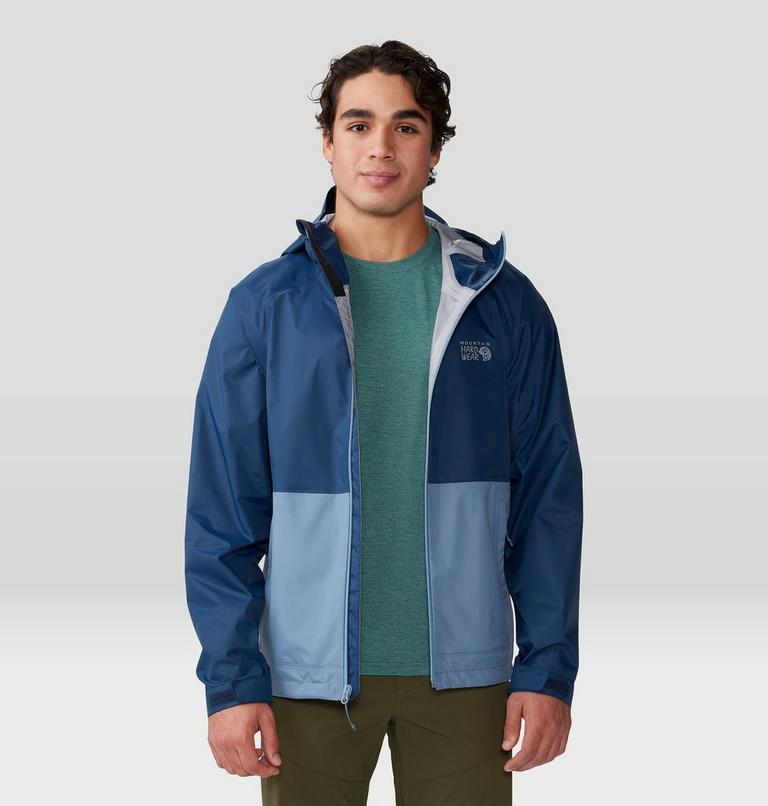 Manteau Threshold, Color: Light Zinc, Hardwear Navy, image 13